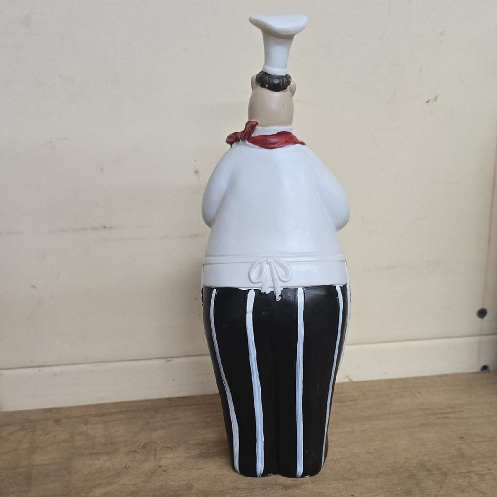 Chef Figurine with Drum - Picture 2 of 2